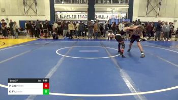 127 lbs R-64 - Peyton Geer, DuBois vs Kaden Fitz, Thomas Jefferson