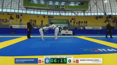 BARBARA STEPHANIE CAMPOS vs NICOLE FERNANDES RAPOUSO 2026 FPJJ Campeonato Paulista