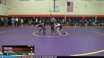 138 lbs Champ. Round 1 - Nam Doan, Chicago (MT. CARMEL) vs Mike Bass, YORKVILLE (HS)