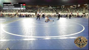 73 lbs Rr Rnd 2 - Emily Tarwater, Eufaula Ironheads Wrestling Club vs Connor Johnson, Keystone Wrestling Club