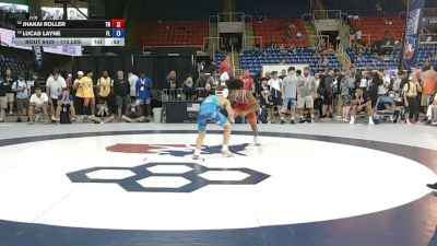 113 lbs Champ. Rd Of 16 - Jhakai Roller, Tennessee vs Lucas Layne, Florida