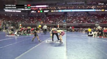 3A-120 lbs Quarterfinal - Mathew Prine, Southeast Polk vs Kayden Eller, Dowling Catholic