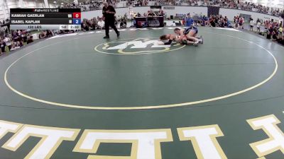 120 lbs Kamiah Gaerlan, Washington vs Isabel Kaplan, Indiana