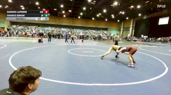 114-116 lbs Round 2 - Chance Simoni, Janesville Wildcats vs Gannon Lafebre, CYW