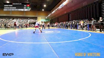 220 lbs Round Of 32 - Aiden Ford, Zillah vs Austin Girardin, Unattached