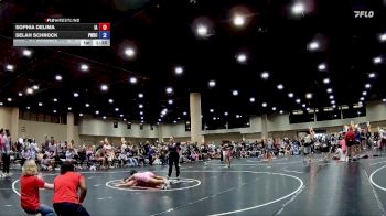 140 lbs Round 2 (4 Team) - Sophia Delima, Intergalactic Angels vs Selah Schrock, Patriot WC- White
