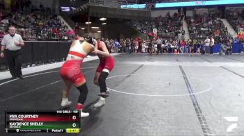 119 lbs Cons. Round 1 - Mya Courtney, Frontenac vs Kaydence Shelly, Republic