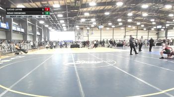 112 lbs Quarterfinal - Lucas Layne, FL vs Noah Desmond, FL
