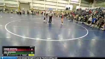 97 lbs Champ Round 1 (16 Team) - Chase Hemphill, Warriors Of Christ vs Reo Edwards, Wyoming