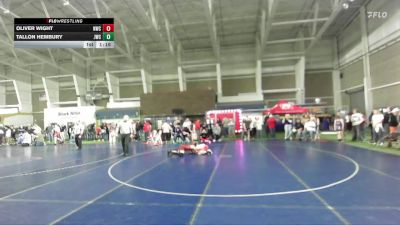 95 lbs Cons. Round 2 - Oliver Wight, Northside Wrestling Club vs Tallon Hembury, JWC