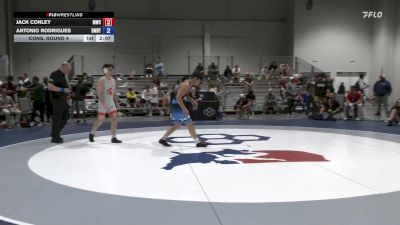 74 lbs Cons. Round 4 - Jack Conley, Michigan Wrestling Club vs Antonio Rodrigues, DMV RTC