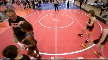 84 lbs Quarterfinal - Parker Ingram, Cleveland Take Down Club vs Austin Thatcher, Heat