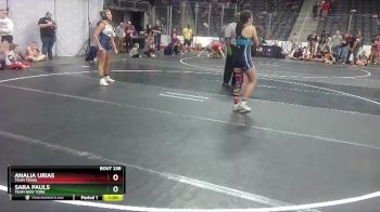 110 lbs 5th Place Match - Analia Urias, Team Texas vs Sara Pauls, Team New York