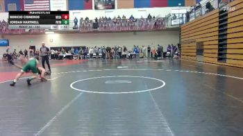 150 lbs Champ. Round 1 - Benicio Cisneros, West Salem vs Jordan Hartnell, Putnam