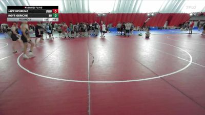 123-124 lbs Round 3 - Jace Heurung, Long Prairie Grey Eagle-Browerville Wolves vs Koye Gericke, Waukee Warriors