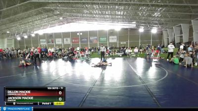 71 lbs Cons. Round 2 - Jackson Mackie, Oregon vs Dillon Mackie, Lebanon Mat Club