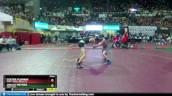 A - 138 lbs Champ. Round 1 - Zekiah Meyers, Libby/Troy vs Colter Fleming, Park / Sweet Grass Co