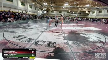 195 lbs Champ. Round 1 - Jonas Noble, Coyote Wrestling Club vs Cole Dunlavy, Aberdeen Central