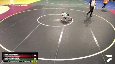 57 lbs Quarterfinal - Owen Hamman, WDC (Wadena/Deer Creek) vs Brennen Buker, Dassel-Cokato-Litchfield