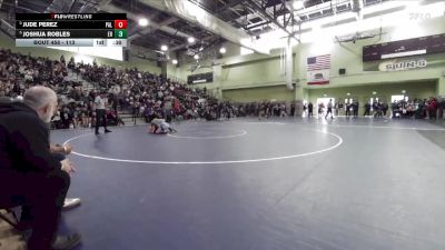 113 lbs 3rd Place Match - Joshua Robles, EAGLE ROCK vs Jude Perez, Palisades