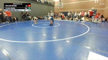 100 lbs Quarterfinal - Raylan Moore, Idaho vs Syler Henne, Middleton Wrestling Club