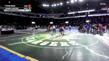 175 lbs Champ. Round 2 - Rylen Kruse, East Jefferson vs Everett Whetzel, Washougal