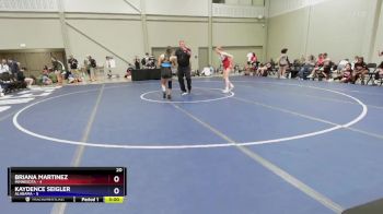 115 lbs Round 4 (6 Team) - Caley Graber, Minnesota vs Heidi Peralta, Alabama