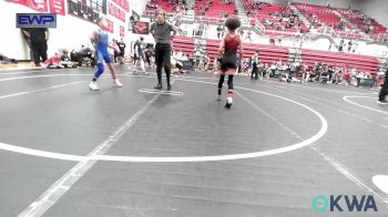 67-70 lbs Rr Rnd 2 - Kaden Lozano, Weatherford Youth Wrestling vs Jase Cyphers, Team Guthrie Wrestling