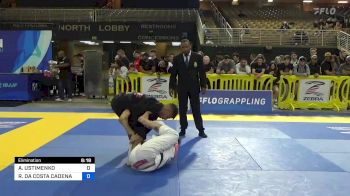 ALEKSANDR USTIMENKO vs RAPHAEL DA COSTA CADENA 2023 Pan Jiu Jitsu IBJJF Championship