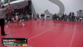 112 lbs Quarterfinals (8 Team) - NOLAN HAGERTY, West Shore Wrestling Club vs Tommy Marchetti, M2 Blue (NJ)