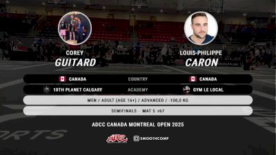 Corey Guitard vs Louis-Philippe Caron 2025 ADCC Montreal Open
