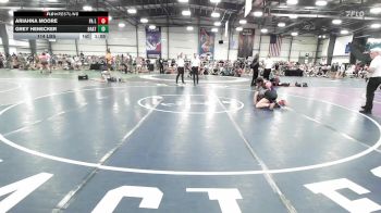 114 lbs Rr Rnd 3 - ARIAHNA MOORE, PA Legends vs Grey Henecker, 84 Athletes