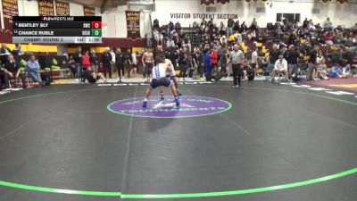 150 lbs Champ. Round 3 - Bentley Sly, Stuart W. Cramer vs Chance Ruble, Seckman