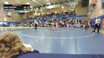155lbs 7th Place Match - Carol Storts, Emerald Ridge (Girls) vs Emma Thompson, Moses Lake (Girls)