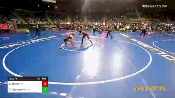 125 lbs Rd Of 64 - Jackson Butler, RPW vs David Ogunsanya, Harvey Twisters