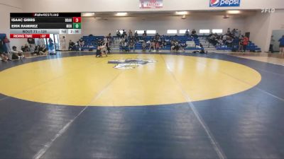 125 lbs Champ. Round 2 - Isaac Gibbs, Doane vs Erik Ramirez, Menlo