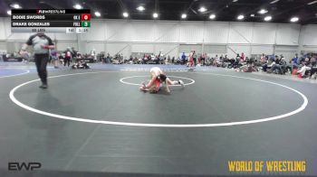 90 lbs Quarterfinal - Bodie Swords, OK Elite 14U 2 vs Drake Gonzales, Full Circle 14U