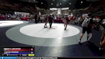 164 lbs Placement Matches (16 Team) - Mikayla Lancaster, SJWA vs Cynthia Rosales, SCVWA