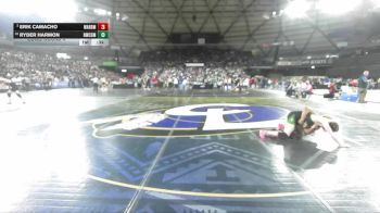 Boys 1B/2B 138 Cons. Round 4 - Erik Camacho, Warden vs Ryder Harmon, Northwest Christian (Colbert)