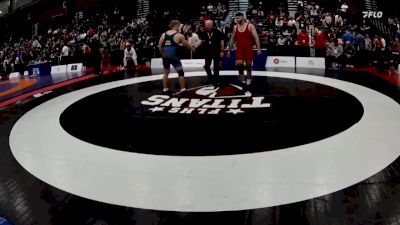 92kg Semifinal - Jaison Dhaliwal, Canadian Mal Wrestling vs Tyler Langford, Saskatoon Junior Huskies