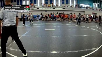 113 lbs Champ. Round 2 - Kevin Mclean, Flagler Wrestling Club vs Russell Yarbrough, TopGunWrestling