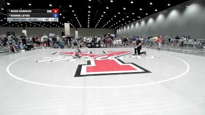 59 lbs 1st Place Match - River Robison, Black Fox Wrestling Academy vs Ronnie Leyba