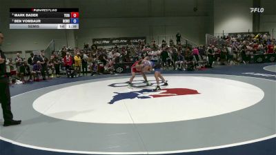 Masters C FS - 62 lbs Semis - Mark Bader, Texas vs Ben VomBaur, Bear Cave Wrestling Club