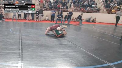 90_B lbs Consi Of 32 #2 - Carson Taylor, Port Allegany vs Roman Volocko, Conemaugh Township