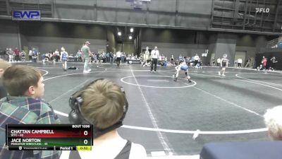 61 lbs Semifinal - Chattan Campbell, WTC vs Jace Norton, Predator Wrestling