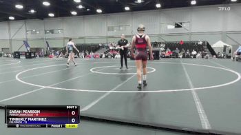 135 lbs Round 2 (8 Team) - Sarah Pearson, Pennsylvania Blue vs Timberly Martinez, Colorado