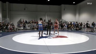 110 lbs Cons. Round 4 - Noah Mathis, Bobcat Wrestling Club vs Dereon Peters, Oregon