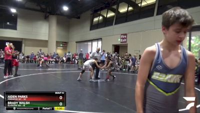 108 lbs Round 2 (6 Team) - Aiden Parks, Predator WC vs Brady Walsh, Glasgow WA