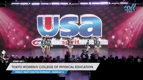 Tokyo Women's College of Physical Education - Varsity Song/Pom Intermediate -- Medium (8-11) [2023 Varsity Song/Pom Intermediate -- Medium (8-11) Day 3] 2023 USA Spirit & Junior Nationals/Collegiate Championships