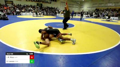 147 lbs Round Of 32 - Ruben Rios, Toppenish (WA) vs Gabriel Lemos, Temecula Valley